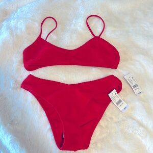 Pacsun red bikini